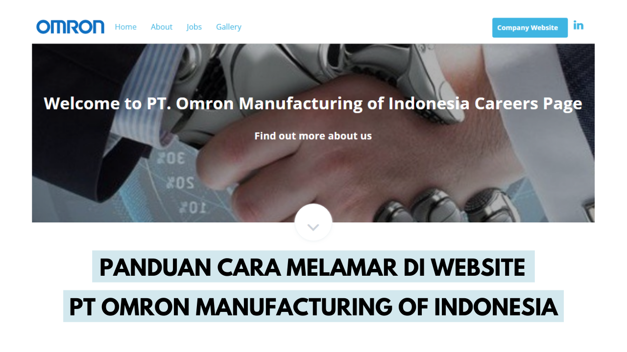 Cara Melamar Kerja Di Website PT Omron Manufacturing Of Indonesia